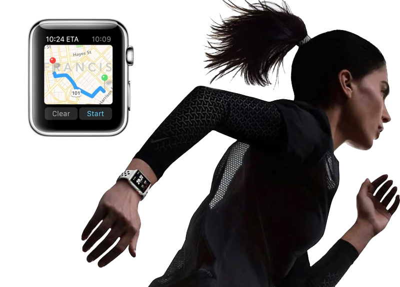 Đồng hồ Apple Watch 3 có gắn SIM - Apple Watch hỗ trợ tốt trong quá trình tập thể dục