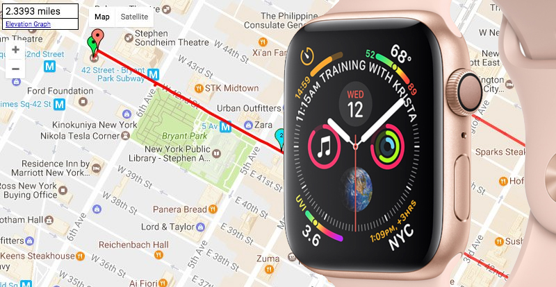 Apple Watch S4 GPS 40mm Viền Nhôm dây cao su màu hồng (MU682VN/A) - gps