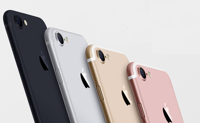 Điện thoại iPhone 7 với nhiều màu sắc