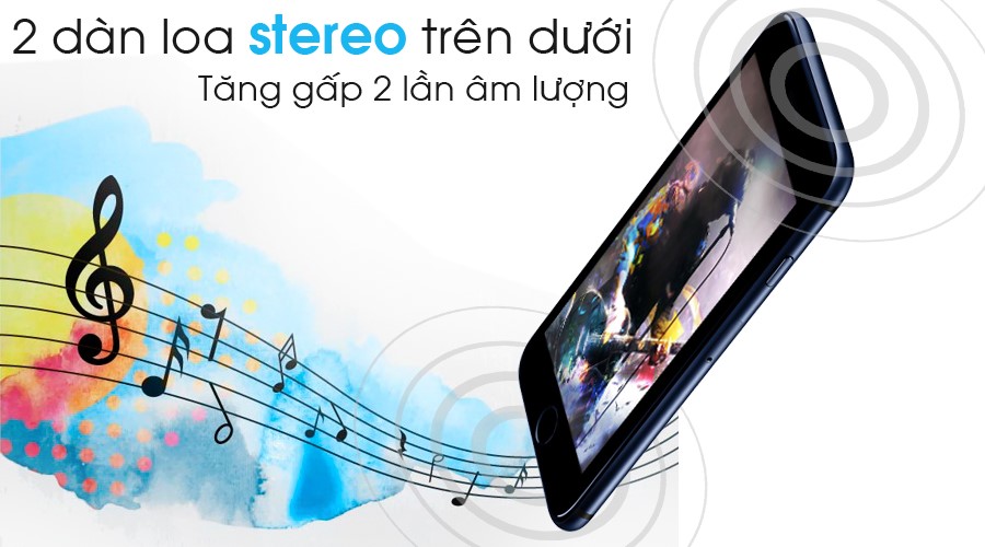 Dàn loa stereo của điện thoại iPhone 7 Plus